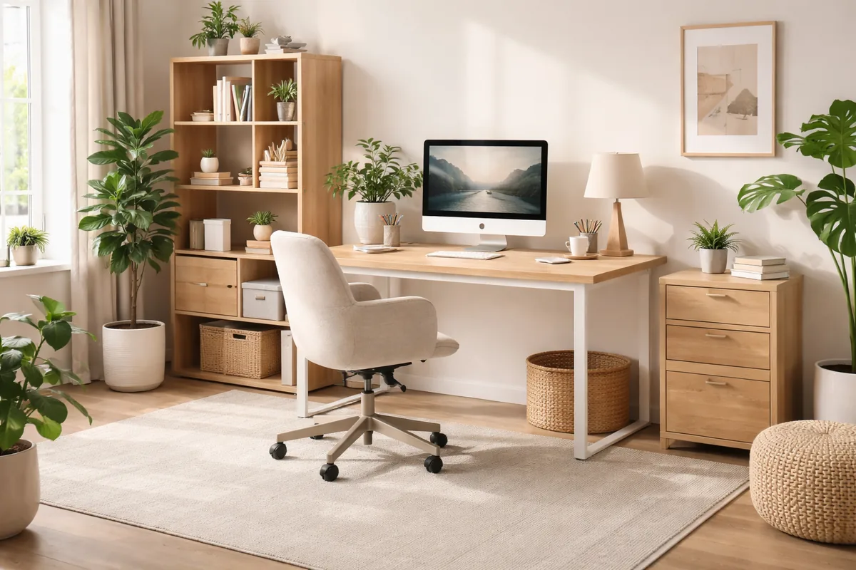 Quel type de mobilier choisir pour un bureau à domicile