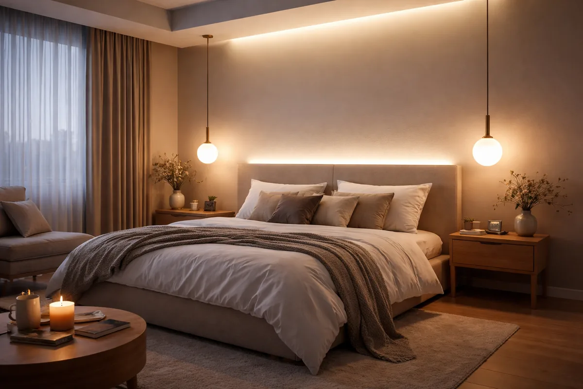 Peut-on installer un éclairage dimmable dans une chambre